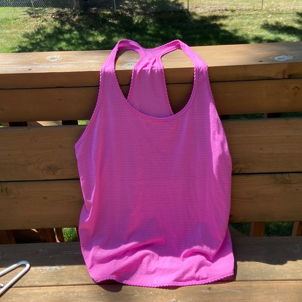Lululemon Pink Tank